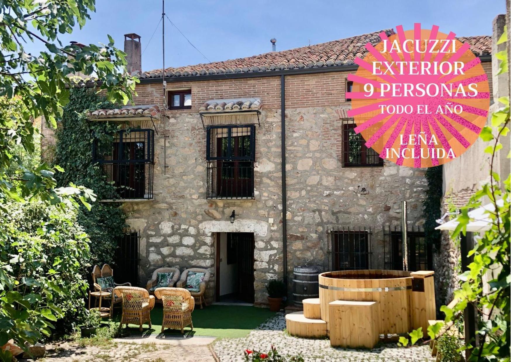 La Casona del Tío Pedro Villa Cadalso de los Vidrios Exterior foto